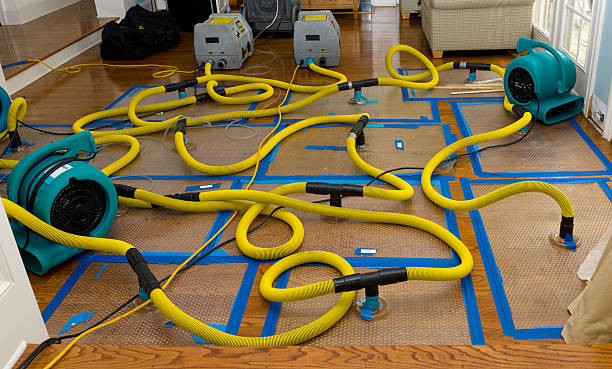 Professional Crawl Space Water Removal technician working in Breckenridge, MO
